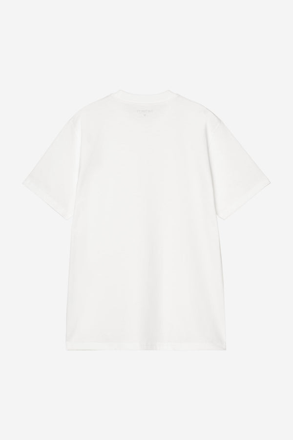 Carhartt Wip SMALL HEART S/S TEE White / Red