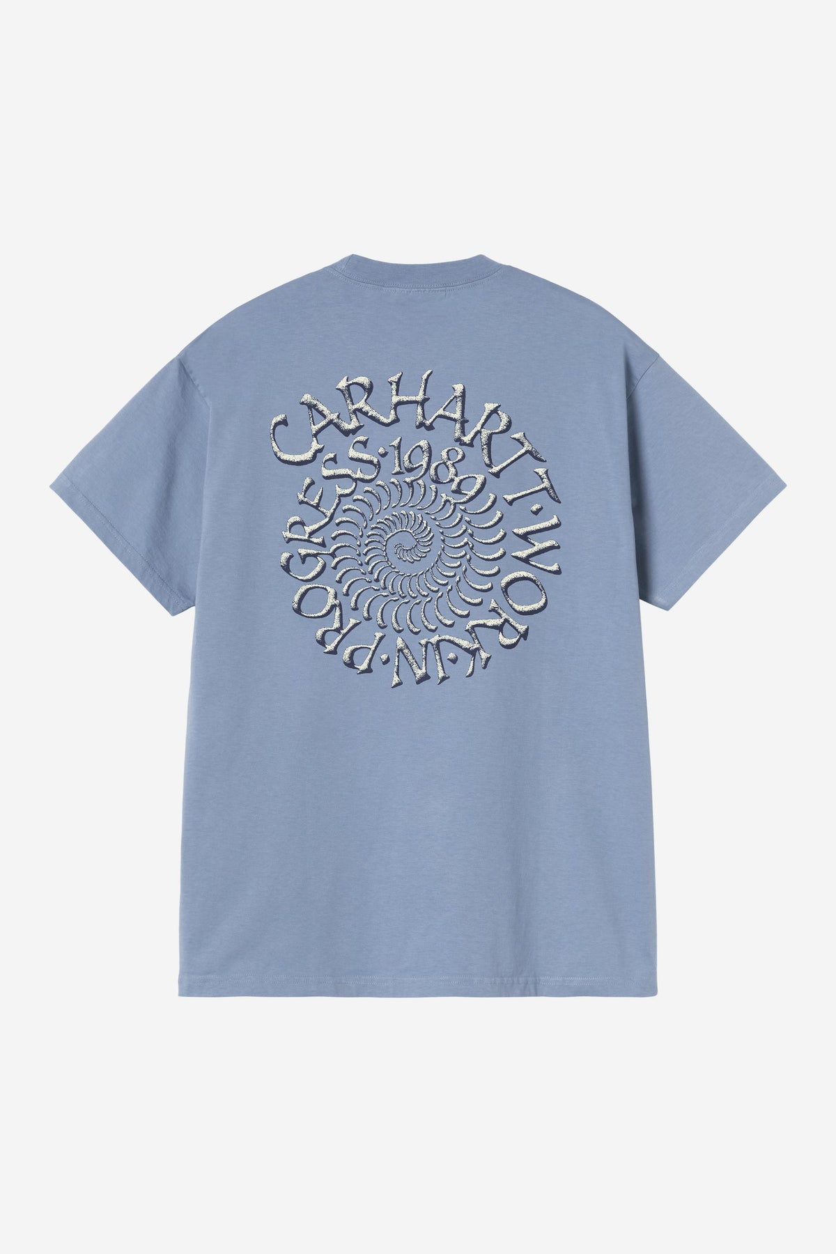 Carhartt Wip SPIRALS S/S TEE Gentle Blue