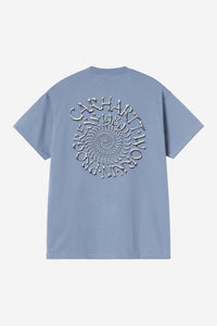 Carhartt Wip SPIRALS S/S TEE Gentle Blue