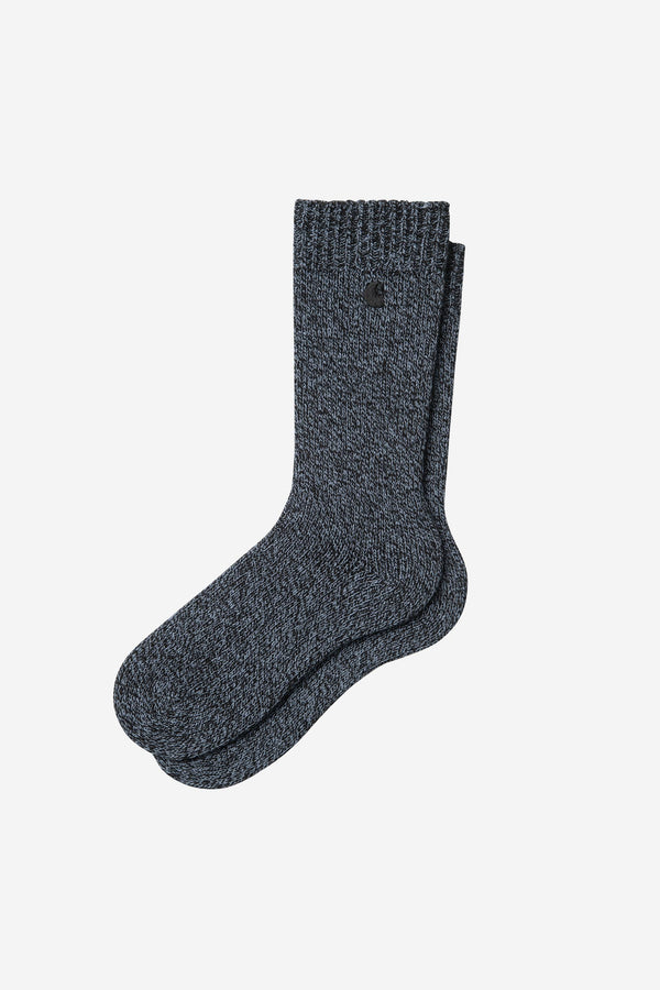 Carhartt Wip TONY SOCKS Black / Shady Blue — Carhartt Wip
