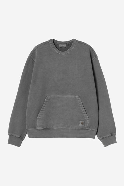 Carhartt Wip TORION SWEAT Black grind washed