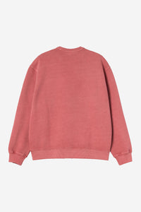 Carhartt Wip TORION SWEAT Marsala grind washed