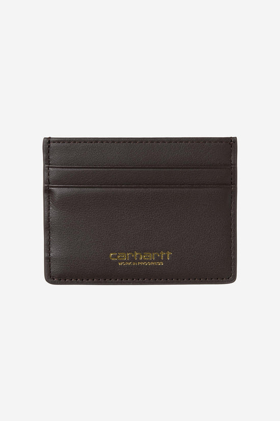 Carhartt Wip VEGAS CARDHOLDER Tobacco / Gold — Carhartt WIP