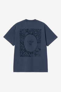 Carhartt Wip VESTIGE S/S TEE Blue stone washed