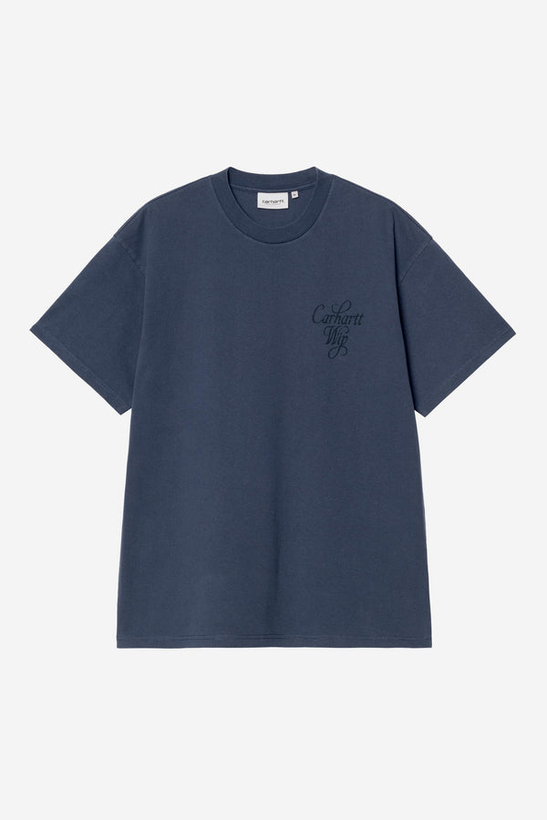 Carhartt Wip VESTIGE S/S TEE Blue stone washed