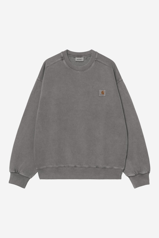 Carhartt Wip VISTA SWEAT Black garment dyed — Carhartt WIP