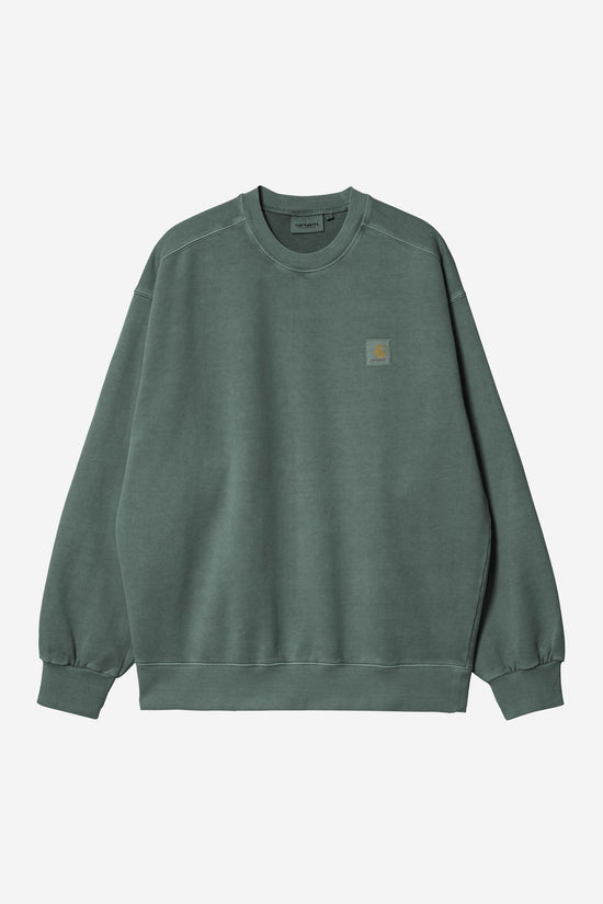 Carhartt Wip VISTA SWEAT Dark Scarab garment dyed — Carhartt WIP