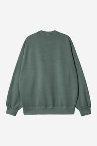 Carhartt Wip VISTA SWEAT Dark Scarab garment dyed