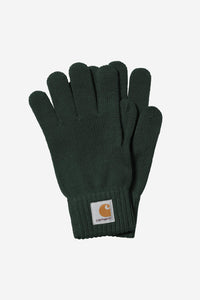 Carhartt Wip WATCH GLOVES Dark Scarab