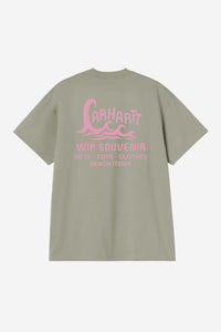 Carhartt Wip WAVES S/S TEE Shady Green