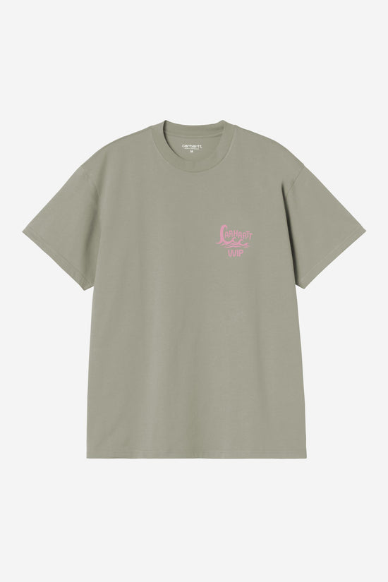 Carhartt Wip WAVES S/S TEE Shady Green