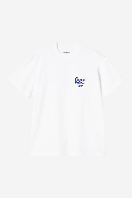 Carhartt Wip WAVES S/S TEE White — Carhartt WIP