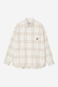 Carhartt Wip WILBER L/S SHIRT NATURAL