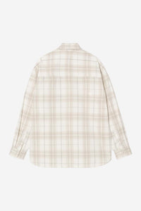 Carhartt Wip WILBER L/S SHIRT NATURAL
