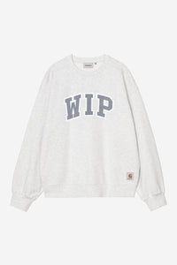 Carhartt Wip WIP III SWEAT Ash Heather heavy stone wash