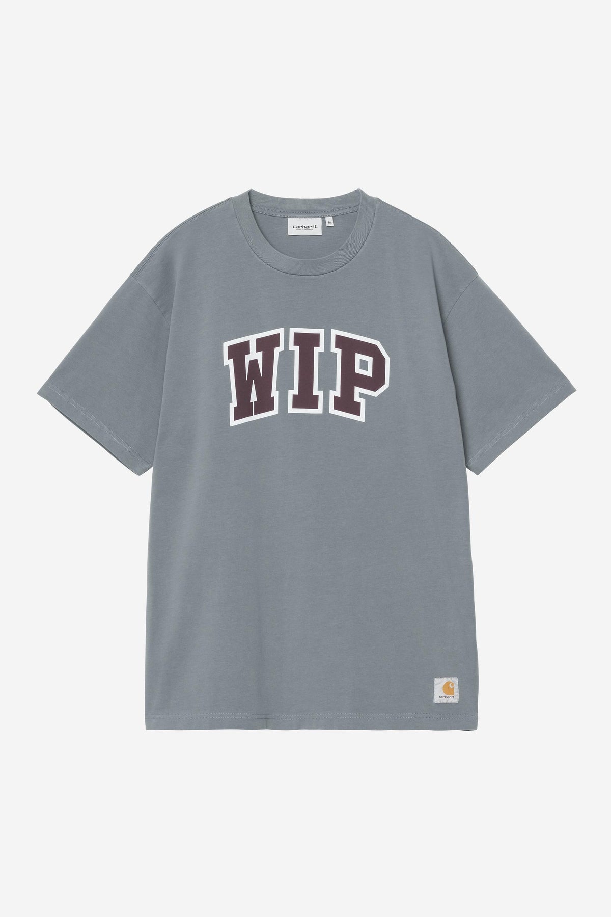 Carhartt Wip WIP III S/S TEE Cozy Blue heavy stone wash