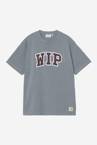 Carhartt Wip WIP III S/S TEE Cozy Blue heavy stone wash