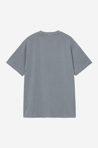 Carhartt Wip WIP III S/S TEE Cozy Blue heavy stone wash