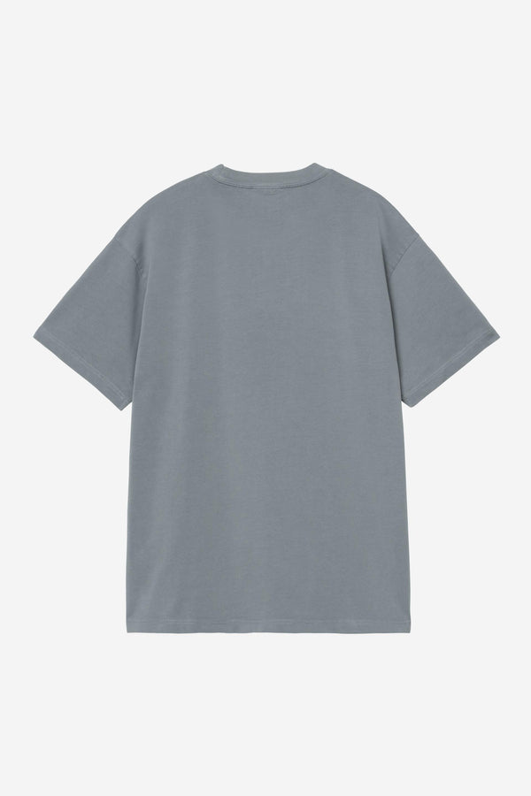 Carhartt Wip WIP III S/S TEE Cozy Blue heavy stone wash