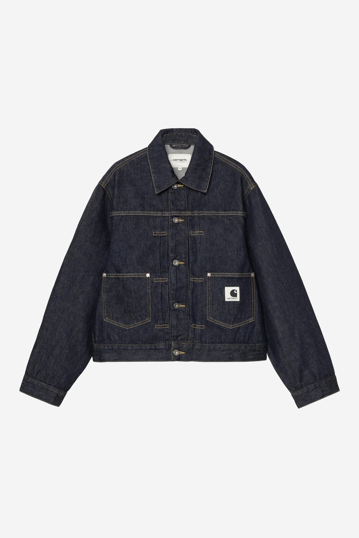 Carhartt Wip W BELMAR JACKET Blue rinsed
