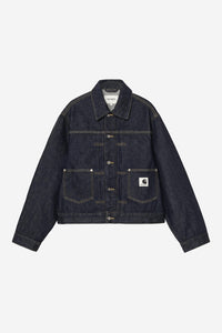 Carhartt Wip W BELMAR JACKET Blue rinsed