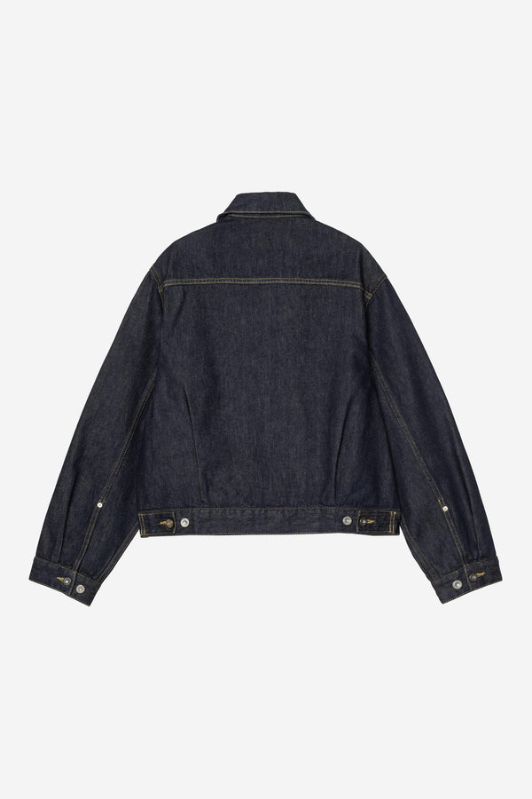 Carhartt Wip W BELMAR JACKET Blue rinsed