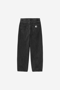 Carhartt Wip W BRANDON PANT Black stone washed