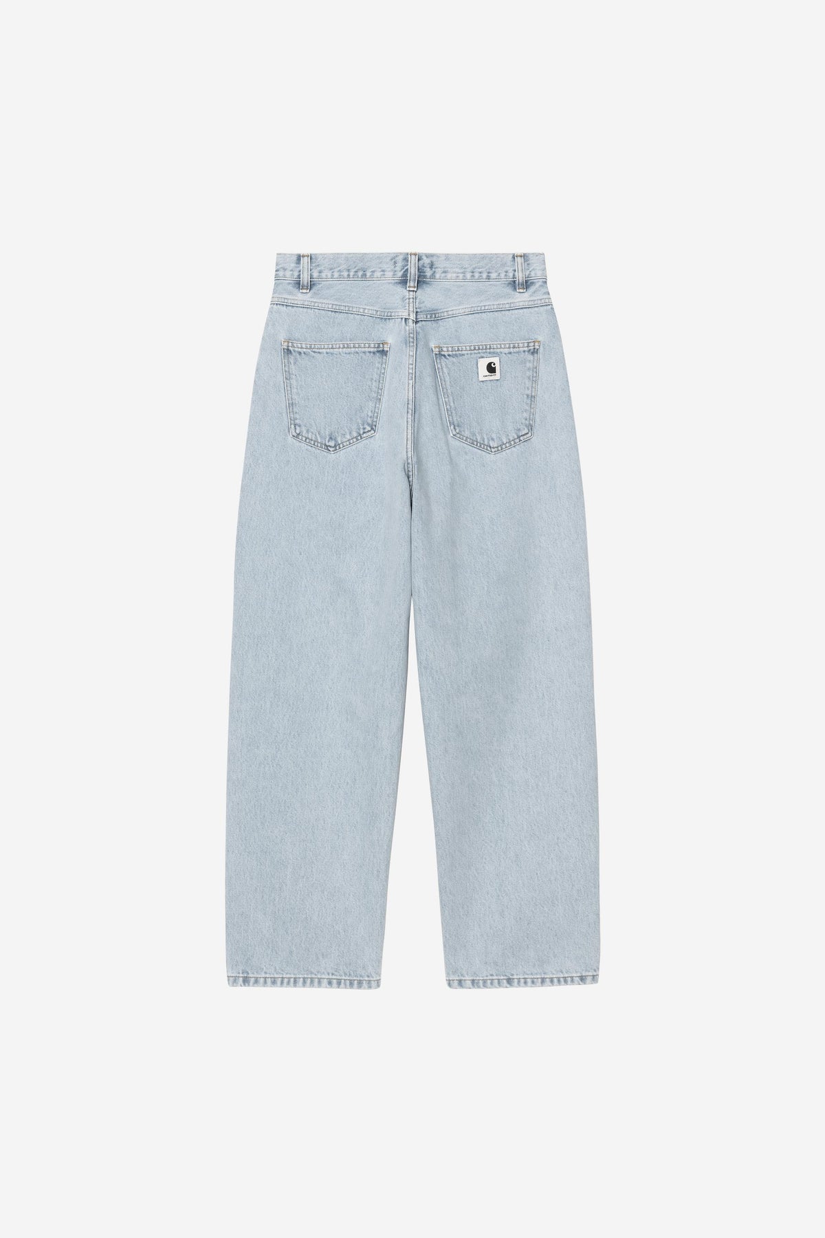 Carhartt Wip W BRANDON PANT Blue heavy worn bleached