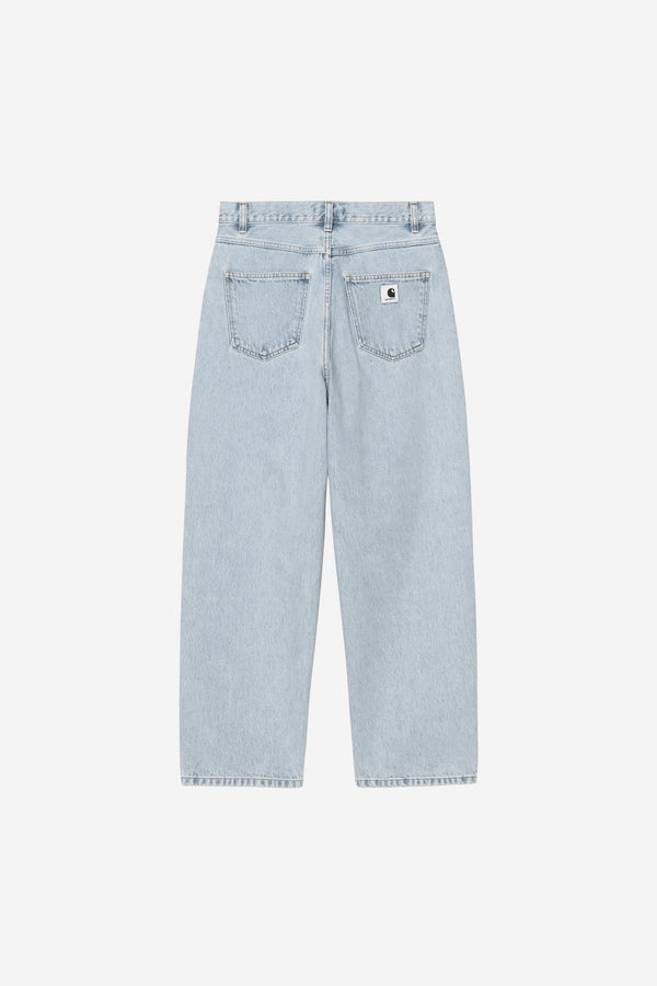 Carhartt Wip W BRANDON PANT Blue heavy worn bleached — Carhartt Wip
