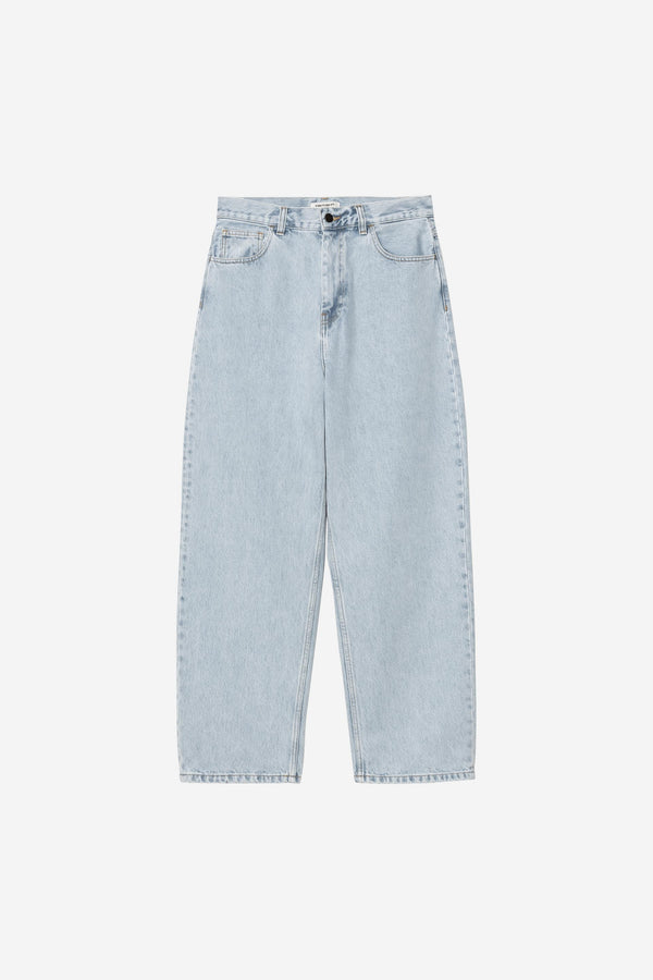 Carhartt Wip W BRANDON PANT Blue heavy worn bleached