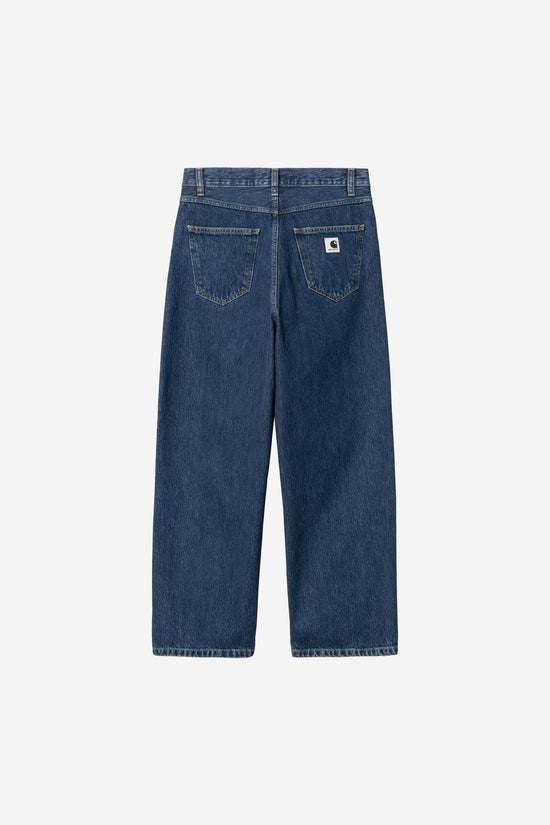 Carhartt Wip W BRANDON PANT Blue stone washed — Carhartt WIP