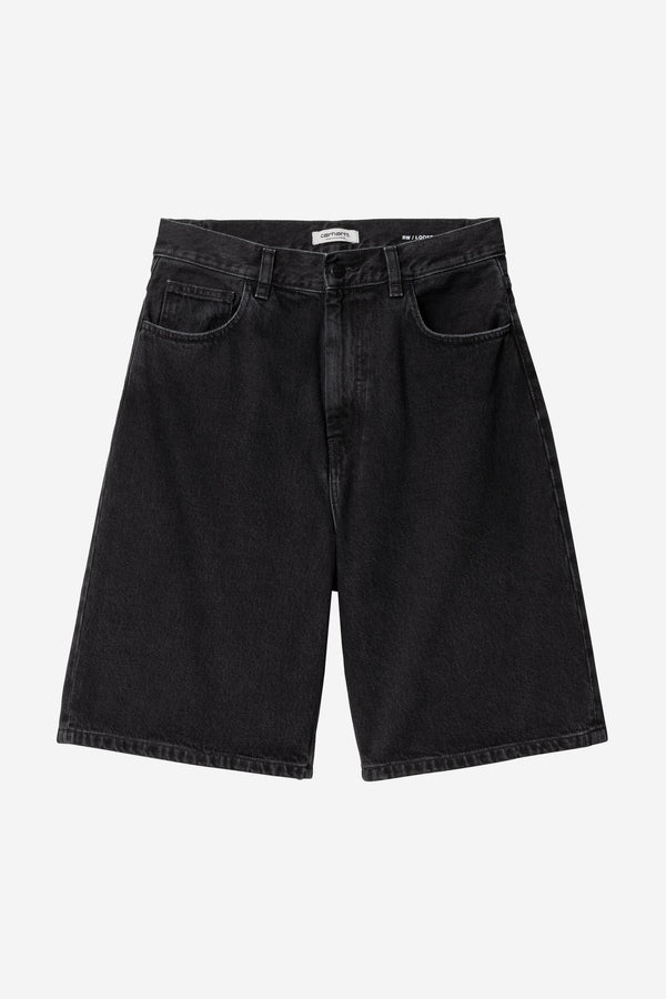 Carhartt Wip W BRANDON SHORT Black Stone Wash