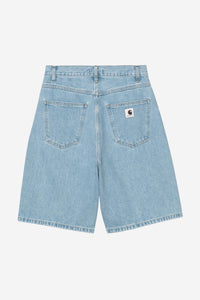 Carhartt Wip W BRANDON SHORT Blue Bleached