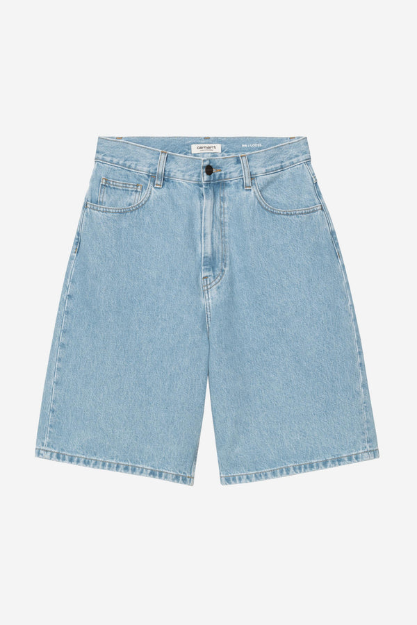 Carhartt Wip W BRANDON SHORT Blue Bleached