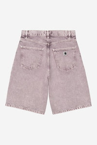 Carhartt Wip W BRANDON SHORT Cozy Purple chalk wash