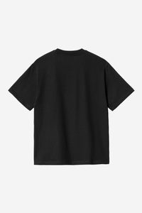 Carhartt Wip W CHASE S/S TEE Black Gold