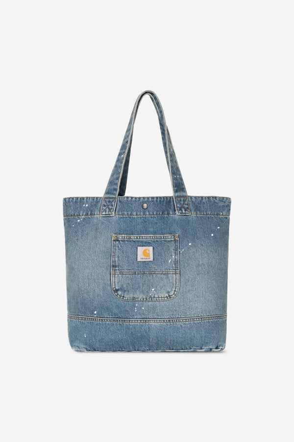 Carhartt Wip W DENIM TOTE Blue — Carhartt Wip