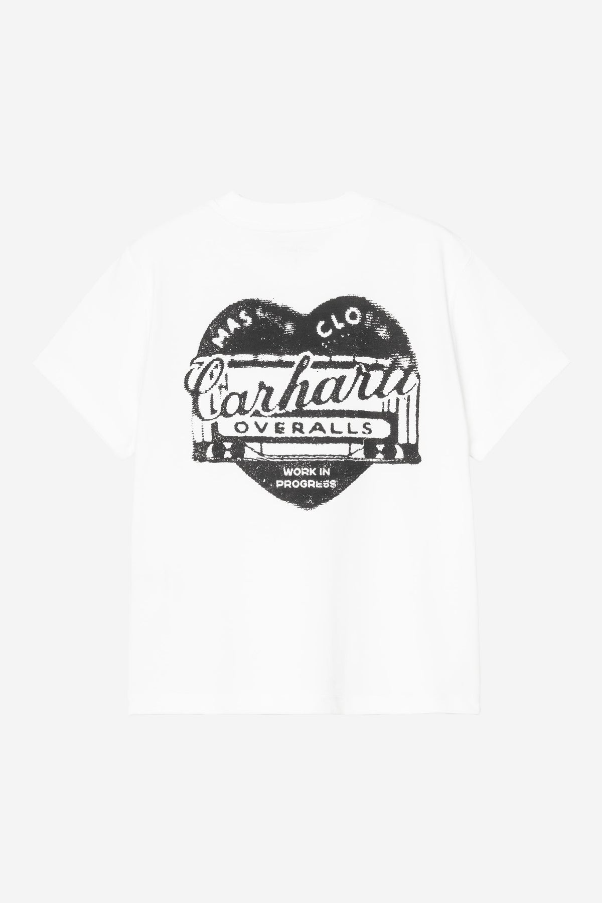 Carhartt Wip W GARBLE S/S TEE White