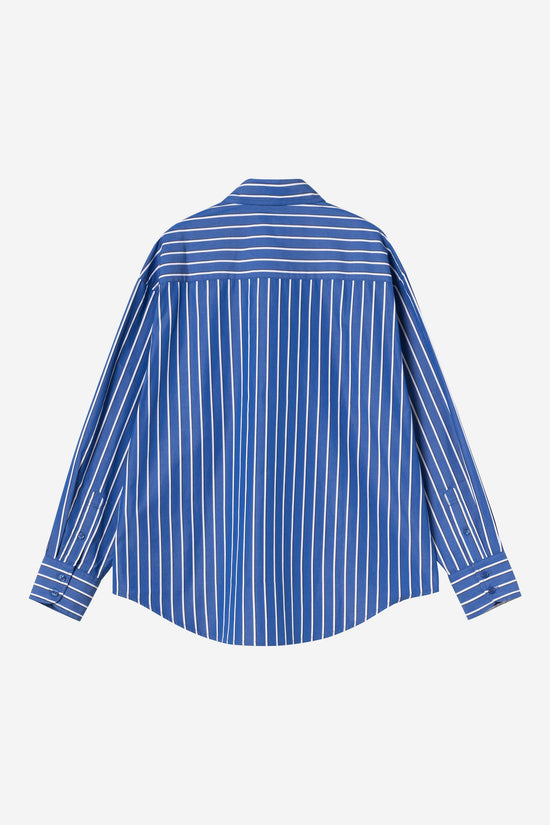 Carhartt Wip W GOWAN L/S SHIRT Gowan Stripe Lapis