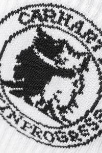 Carhartt Wip W HUGGING CATS SOCKS White