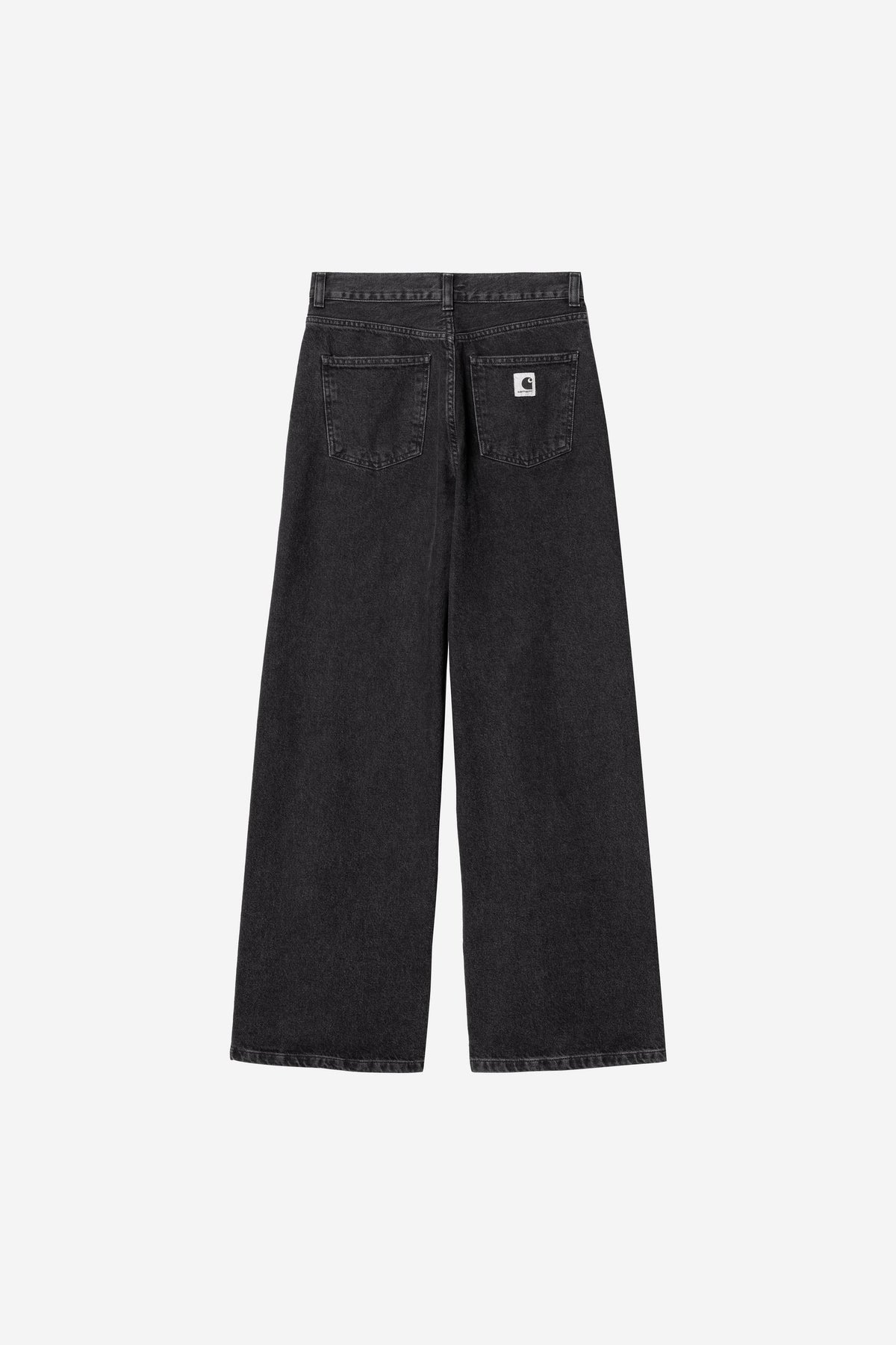 Carhartt Wip W JANE PANT Black heavy stone wash