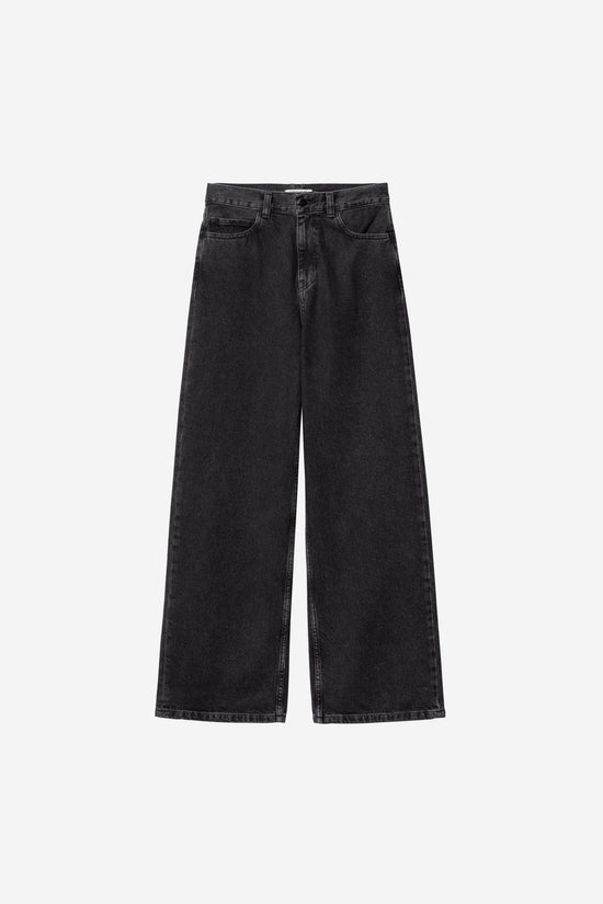 Carhartt Wip W JANE PANT Black heavy stone wash