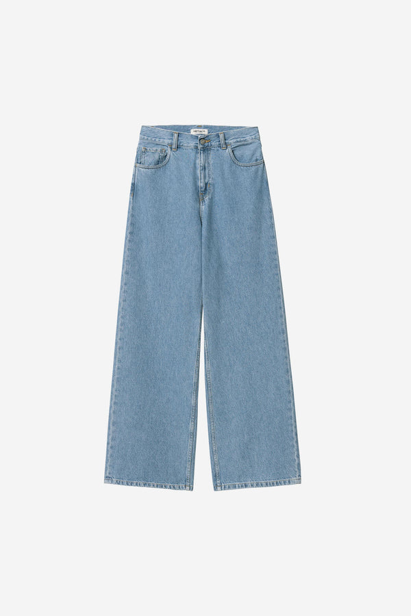Carhartt Wip W JANE PANT Blue heavy true stone