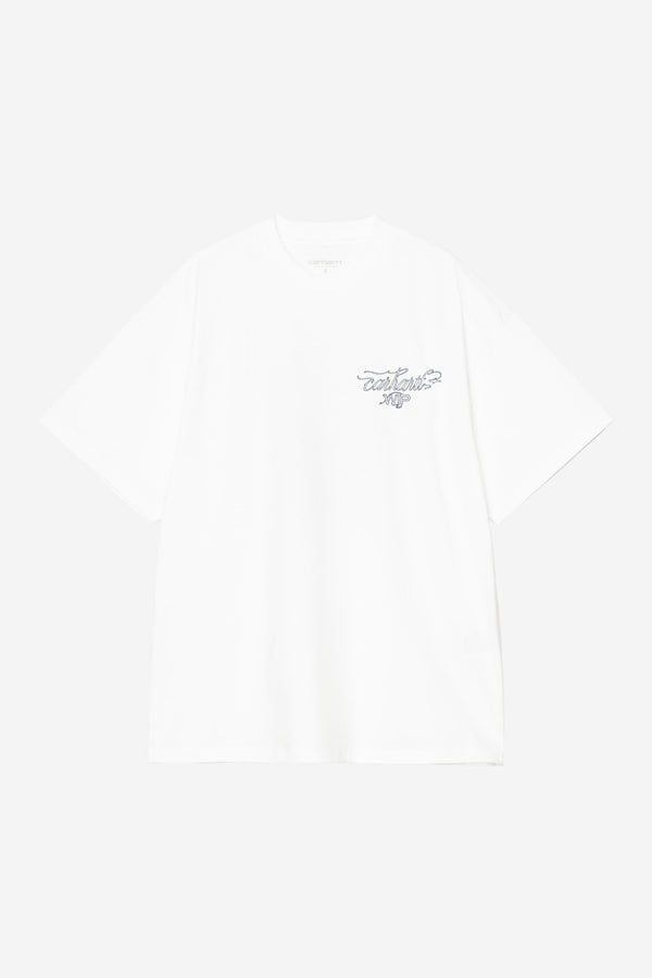 Carhartt Wip W JULIA KLENOVSKY S/S TEE White — Carhartt Wip