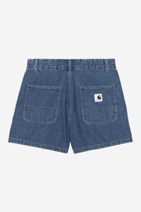 Carhartt Wip W LOVA SHORT Blue stone washed