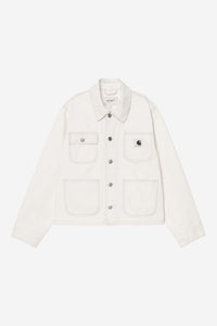 Carhartt Wip W MERCER CHORE COAT Mercer Stripe Graphite / Wax bleached