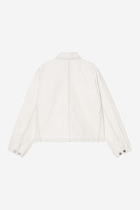 Carhartt Wip W MERCER CHORE COAT Mercer Stripe Graphite / Wax bleached