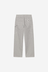 Carhartt Wip W MERCER PANT Mercer Stripe Graphite / Wax stone washed