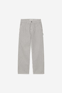 Carhartt Wip W MERCER PANT Mercer Stripe Graphite / Wax stone washed