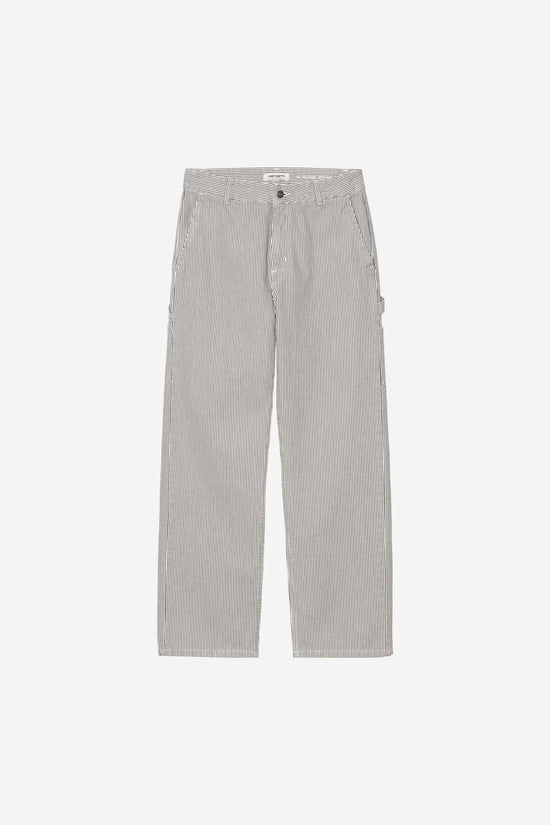 Carhartt Wip W MERCER PANT Mercer Stripe Graphite / Wax stone washed
